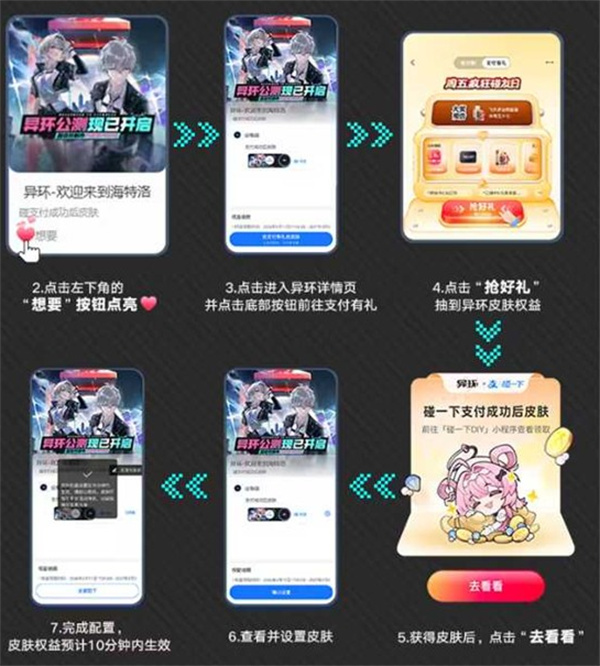 异环支付宝联名周边预告