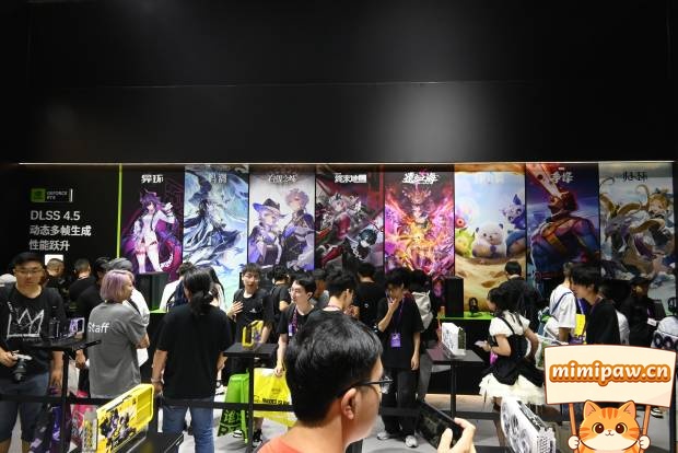 BW2026 NVIDIA展区游戏体验区
